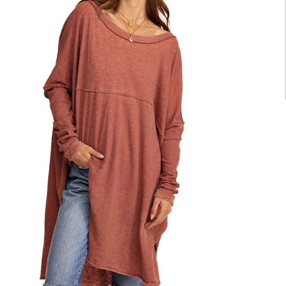 Free People We The Free Tell Tale Oversized Tunic